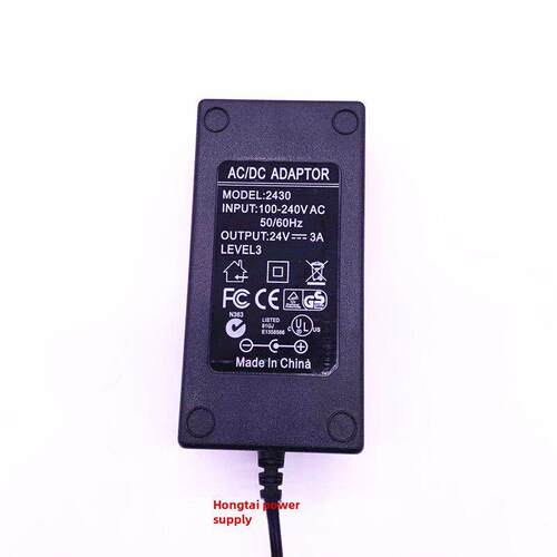 适用适用打印机80电源76针式热敏适配器24V2A2.5A1.5a圆口三针3针 7784
