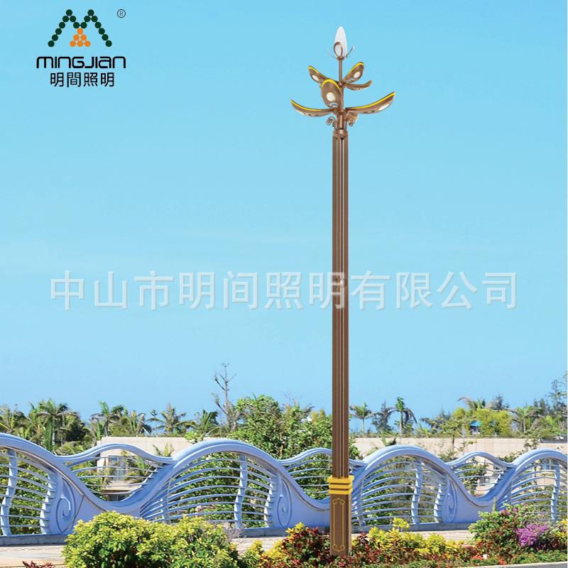 厂家直销8米10八叉九火玉兰灯户外市政道路LED中华路灯杆景观大道