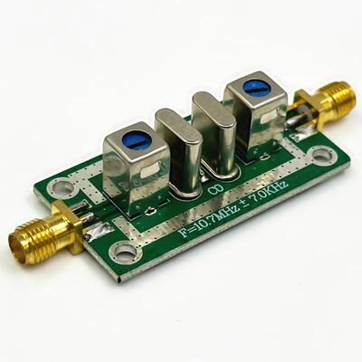 石英 晶体 滤波器 带通 窄带滤波器 10.7MHz ±7KHz 10.7M 可直拍