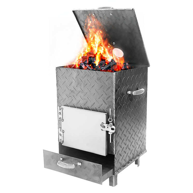 商用加厚引火点碳桶存碳养碳炉户外引燃桶引火炉取暖炉烧烤配件