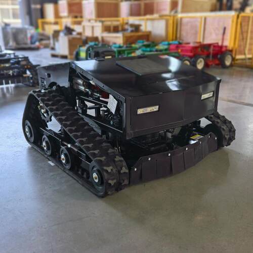 出口割草 机厂家直 销全地形自动打草果园堤坝智 能剪草遥控履带