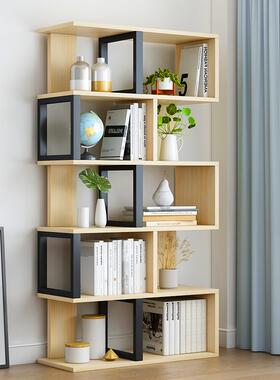 铁艺多书架物架落地客厅简约现创意层隔断陈列G37收纳展示置架书