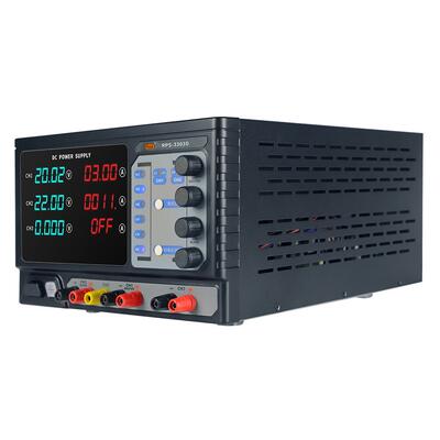 美瑞克RPS-3305D直流稳压电源30V 5A三路输出线性电源LED数显两路