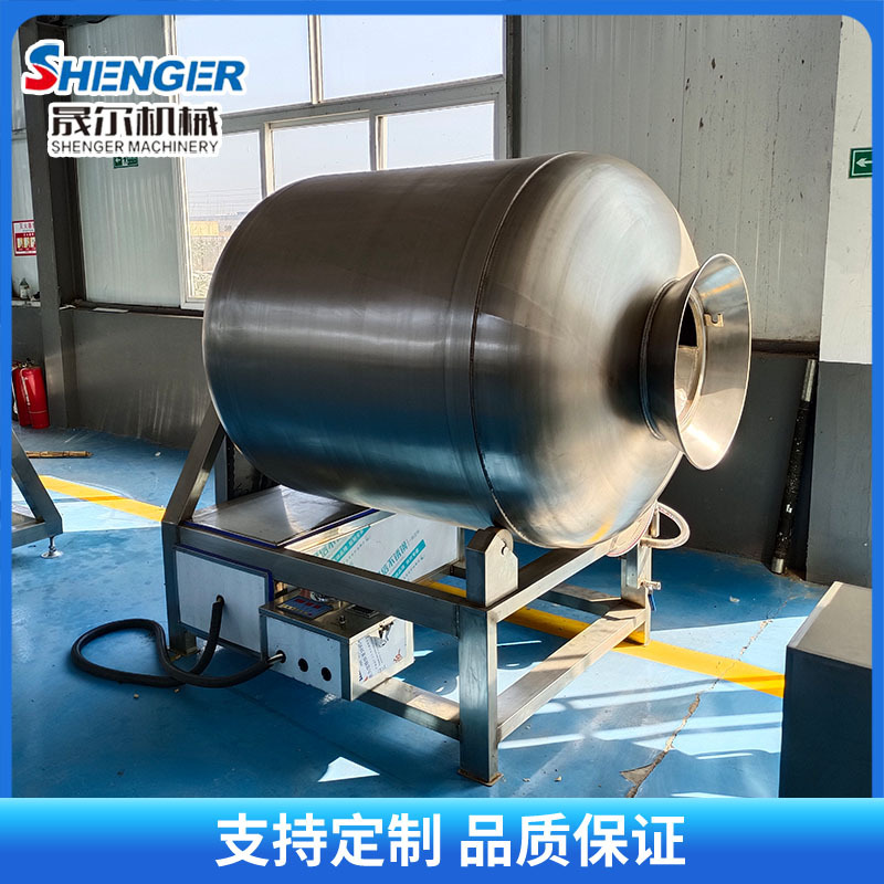 商用肉类鱼类快速腌制入味机全自动真空滚揉机肉类嫩化腌渍机设备