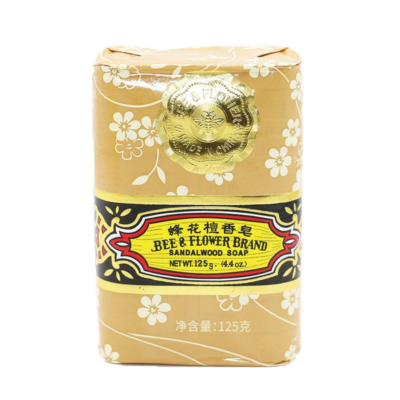 上海蜂花檀香皂蜂花玫瑰香皂茉莉洁面皂香皂深层清洁老牌国货香皂