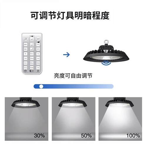 应达感led工矿灯 厂房车BAI间雷照明灯羽毛球馆天库棚灯 仓ufo工