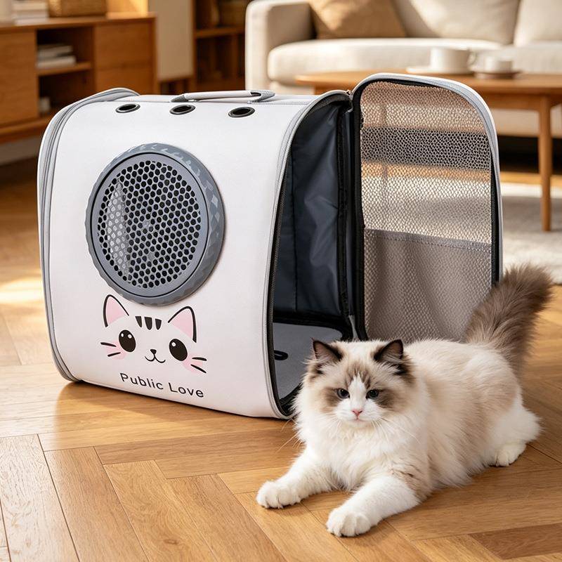 猫包宠物包外出便携双肩背包外带宠物背包猫咪透气折叠携带宠物包