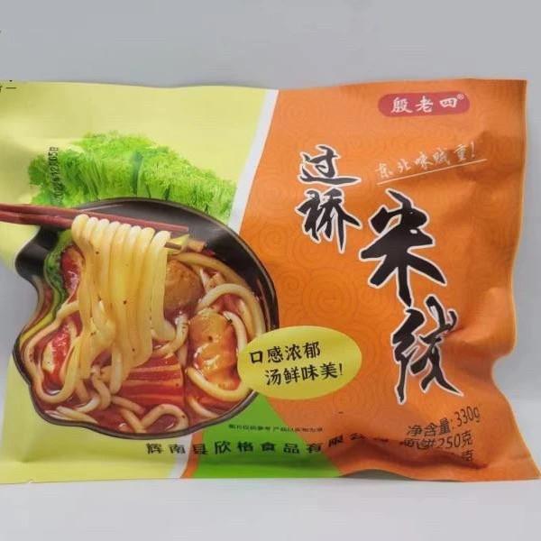 云南过桥米线殷老四米线330g正宗云南过桥米线不含胶微辣袋装