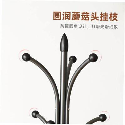 Big coat rack stand clothes holder hat hanger wooden cloth