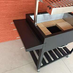 烧烤炉便携木炭烤肉架家用户外大型多功能bbq双侧板烤炉 新款