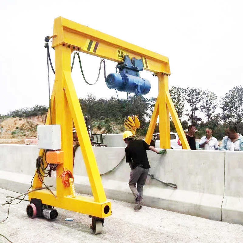 无轨升降龙门架 货物搬运移动起重机 工业车间用 小型电动龙门架