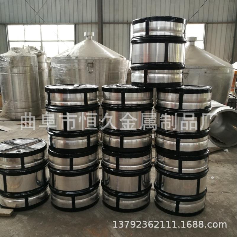 曲阜酒容器供应商白酒酿酒设备 100铝桶周转酒桶 200斤白酒接酒