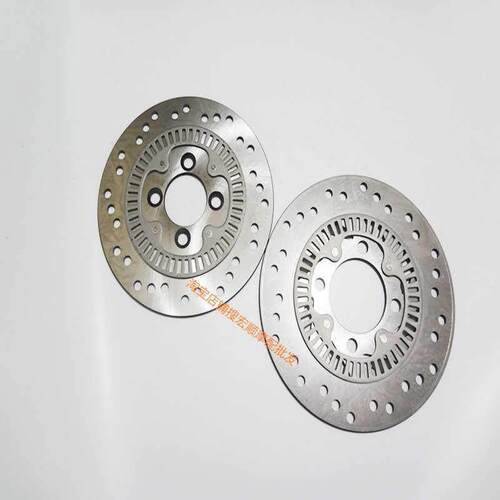 适用钱江鸿125踏板机车QJ125T-6J/6C前后碟煞盘碟煞盘ABS款CBS