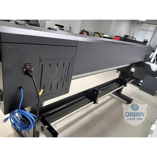 ISE1.8米户内外告写真机车N贴DS 卷材打D印机高精度广喷 1800数码