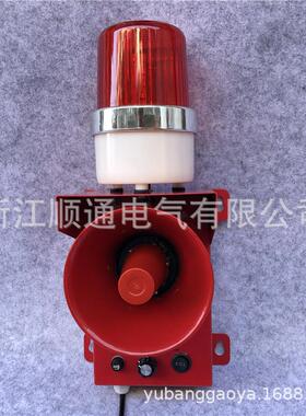 组合式声光报警器S100DL天车声光报警电子蜂鸣器S125DLBC-110A