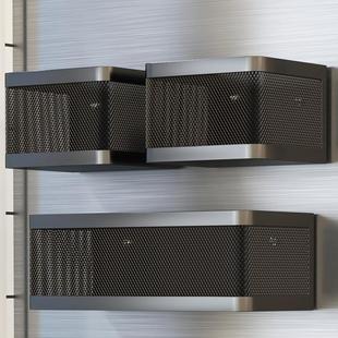 厨房置物架磁吸神器冰箱盒侧收纳侧面磁铁挂篮姜蒜筐洞洞板免打孔