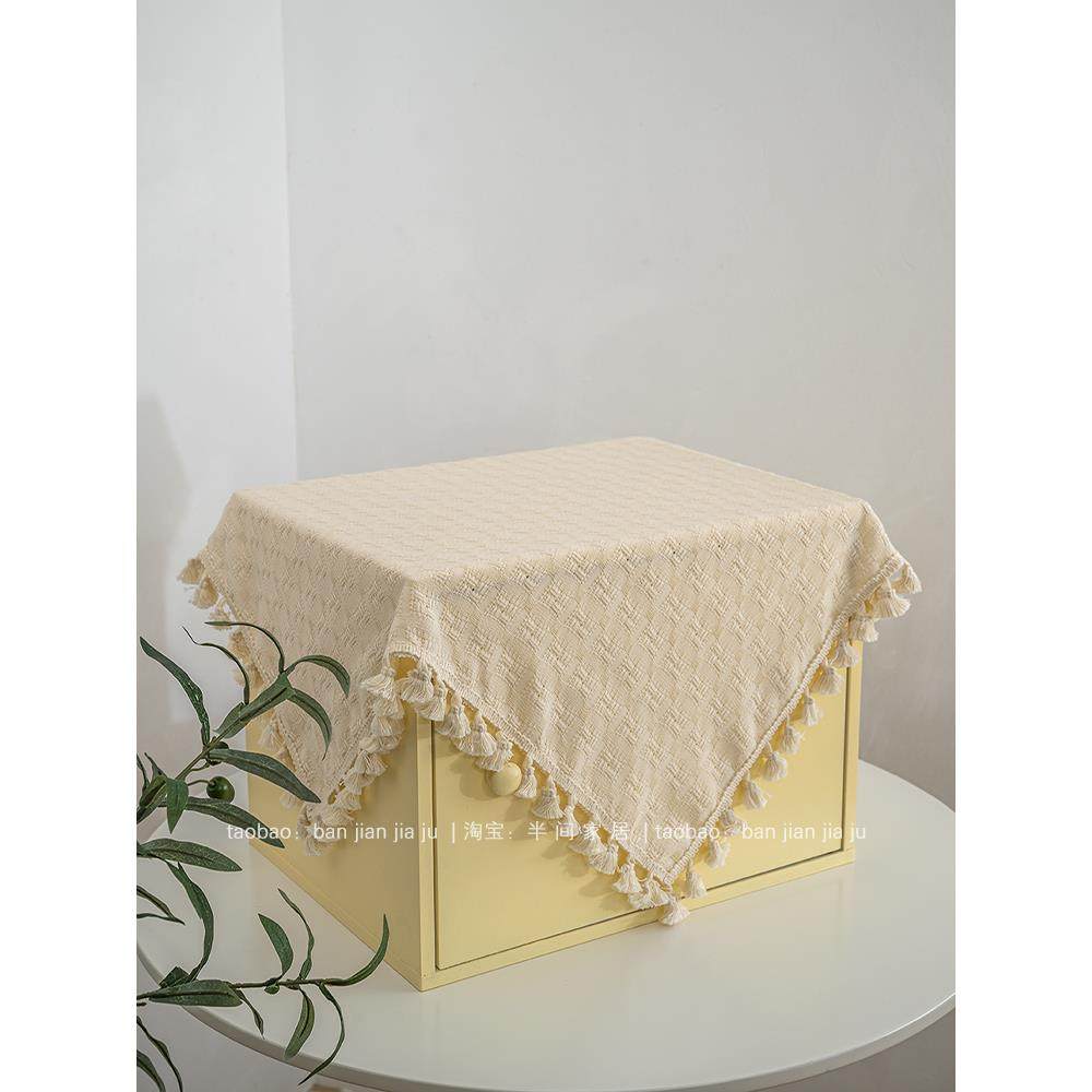 床头柜盖布高品质日式简约桌布万能盖巾边几洗衣机微波炉冰箱防尘,居家布艺,万能盖巾,淘宝优惠券,粉丝福利购,淘宝优惠卷