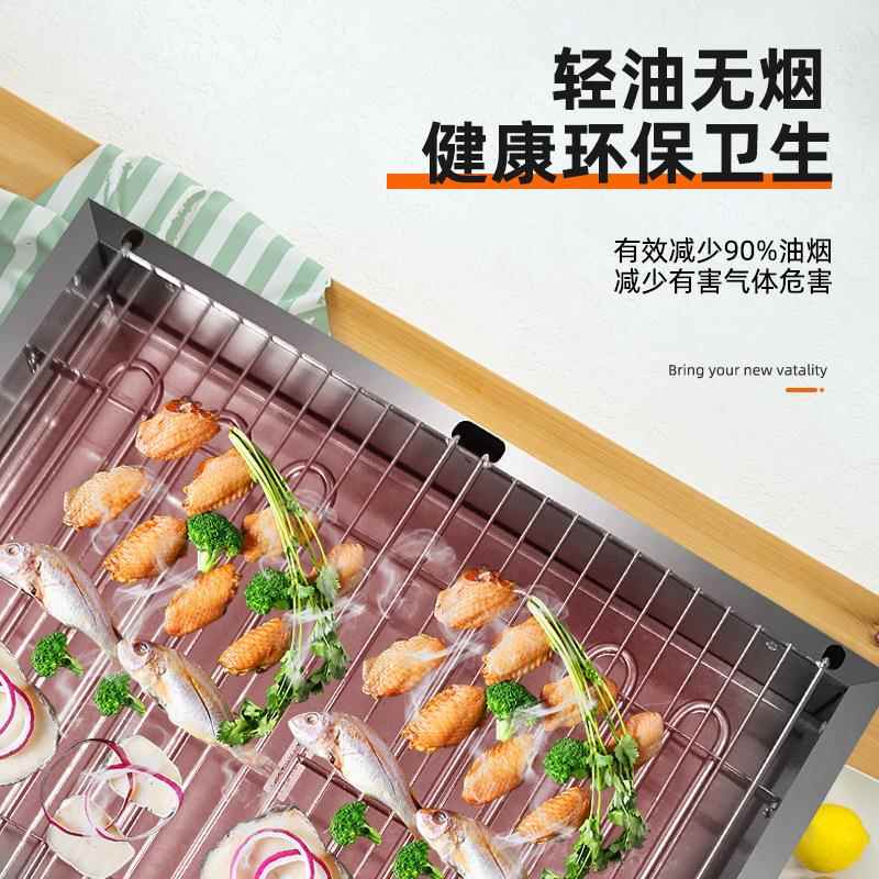 好913货串商用双控电B热烧烤炉烟烤无肉炉BQ烤烤肉炉机