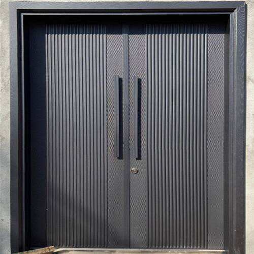 铸铝别墅大门进户门农村自建房锌合金卡门乡村家用入户防盗子母门