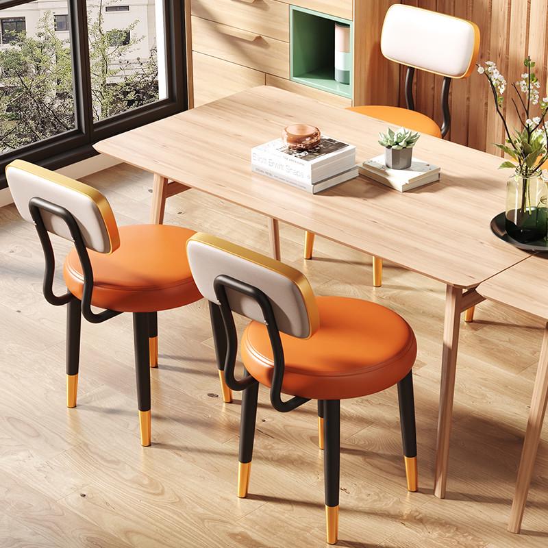 凳子家用梳妆凳子简约现代卧室化妆椅子轻奢女生梳妆椅靠背电脑椅