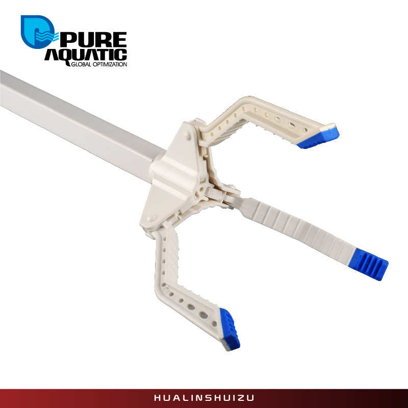 P牌鱼缸珊瑚夹水族箱三爪夹长垃圾夹工具夹钳子夹子