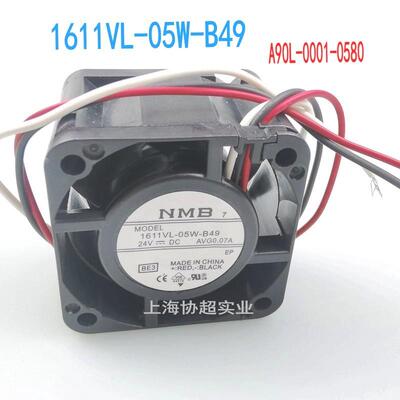 A90L-0001-0580#B 1611VL-05W-B49 24VDC 0.07A 4028 法那科风扇