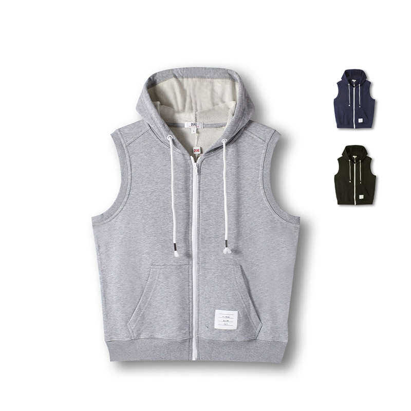 春季青少年男初高中学生连帽休闲马甲青春活力流行纯色拉链,男装,常规马甲,淘宝优惠券,粉丝福利购,淘宝优惠卷