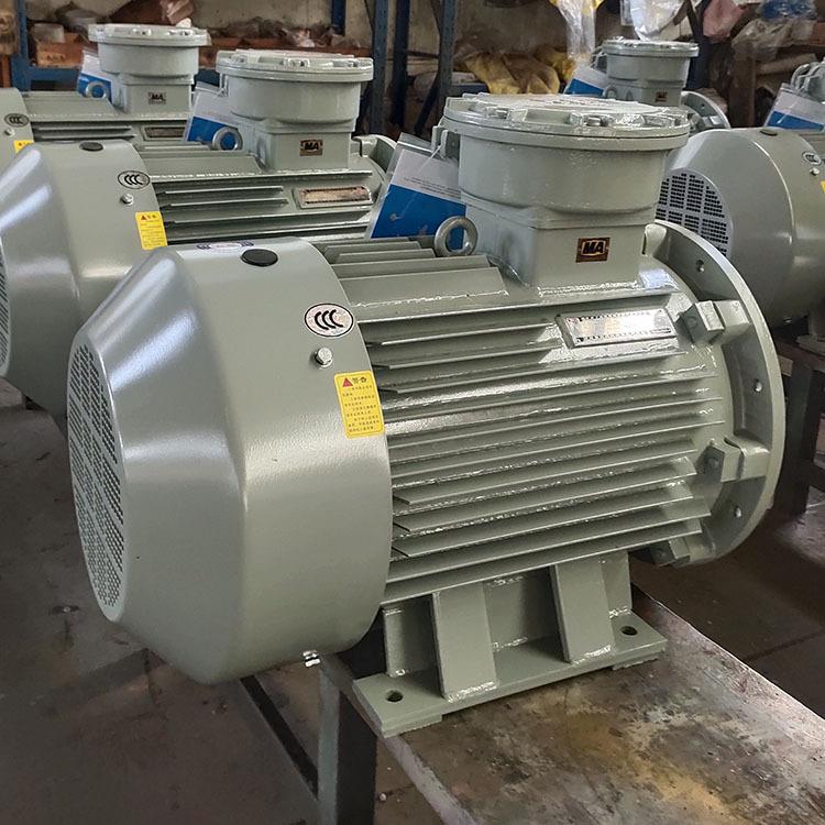 YB3防爆电机IP55防爆等级立式B5螺纹法兰安装YB3-180M-4-18.5W