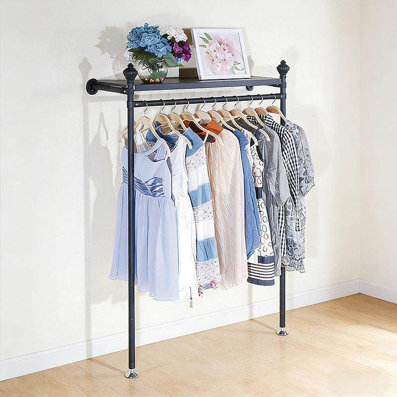 工厂设计壁挂架服装店衣架铁艺服装架服装货架上墙服装架钉墙衣架