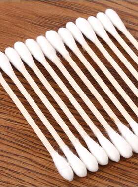 The q-tip cotton buds sticks a two-headed swabs sterile