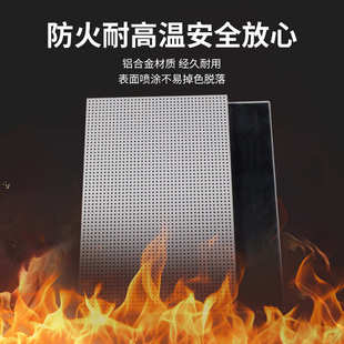板蜂窝办公室天花蜂窝吸音会议室孔微孔板冲吊顶布纹吸音铝超铝板