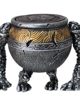 万圣节艾尔登法环周边同人战士壶战斗壶雕像烟灰缸老头环罐子摆件