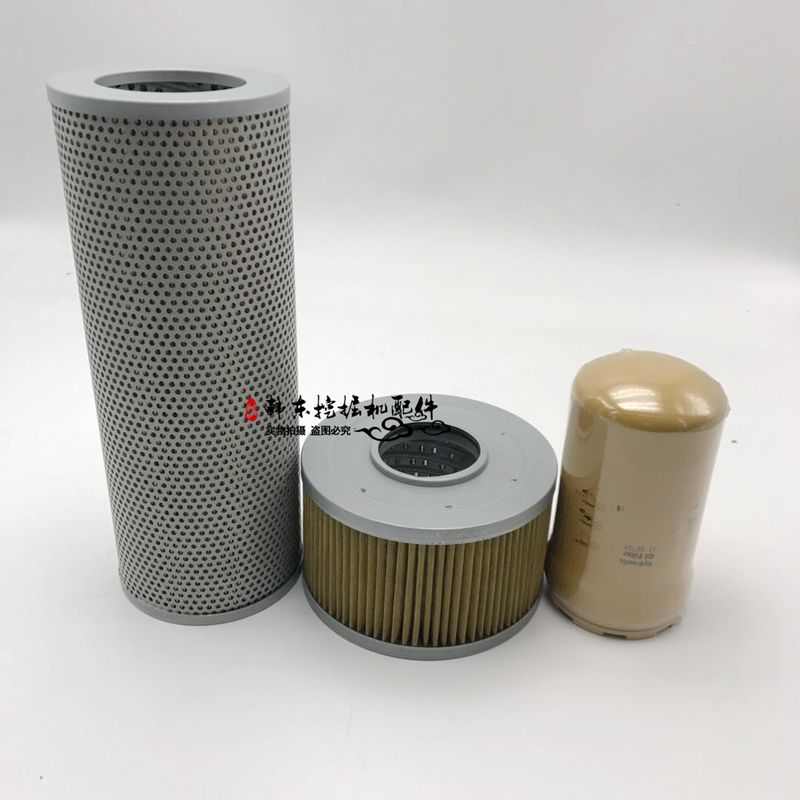 挖掘机配件CAT卡特E70B/307C/307D液压回油滤芯进油滤芯先导滤芯