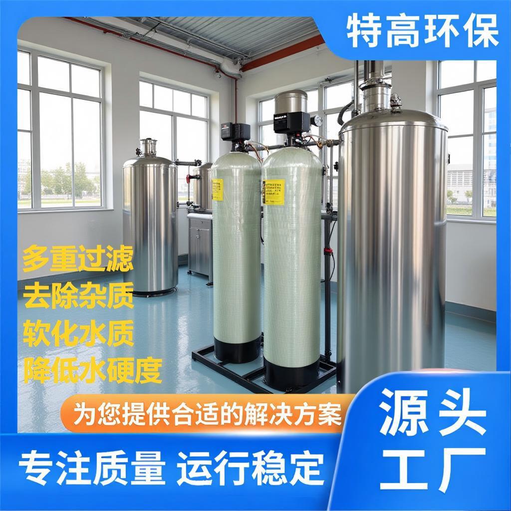 全自动软化水装置不锈钢净水软水机适配智能控制防垢智能软水机