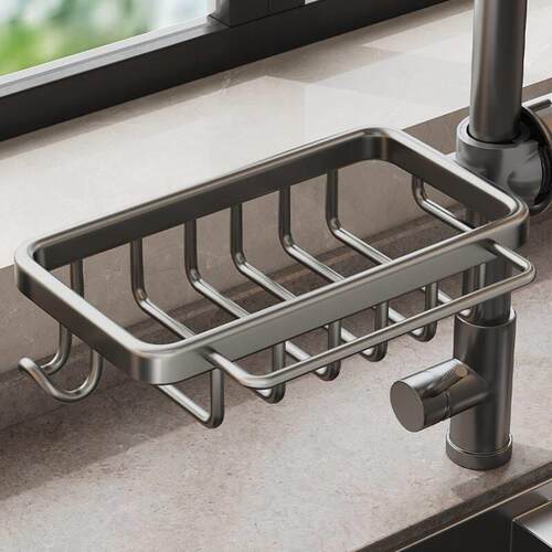 Kitchen Accessories Sink Drain Rack Storage Faucet Holder