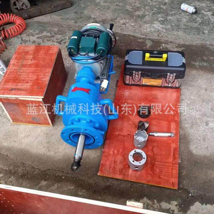 动管道压开孔BWM器携式DN50型电开带孔机暖气天然便气管道带压开