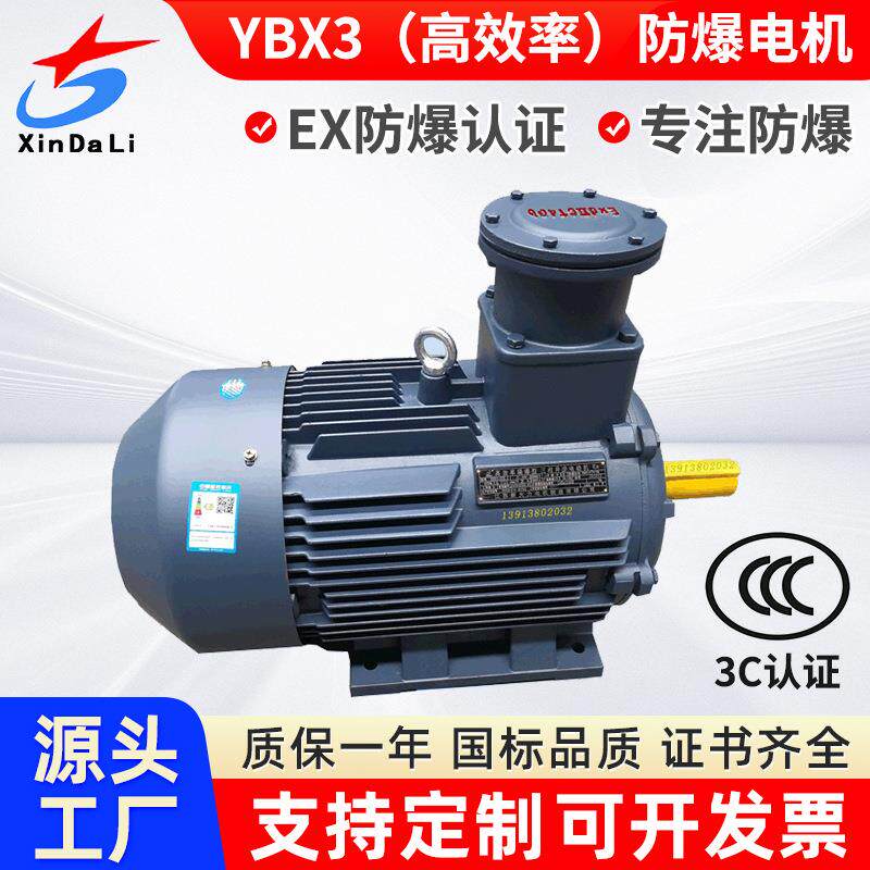 ct4防爆电机ct4电机30千瓦4极电机YBX3-200L-4/30W
