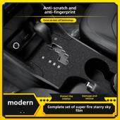 适用于10 饰仪表贴纸 17现代Ix35特种碳纤维内饰改造膜汽车中控装