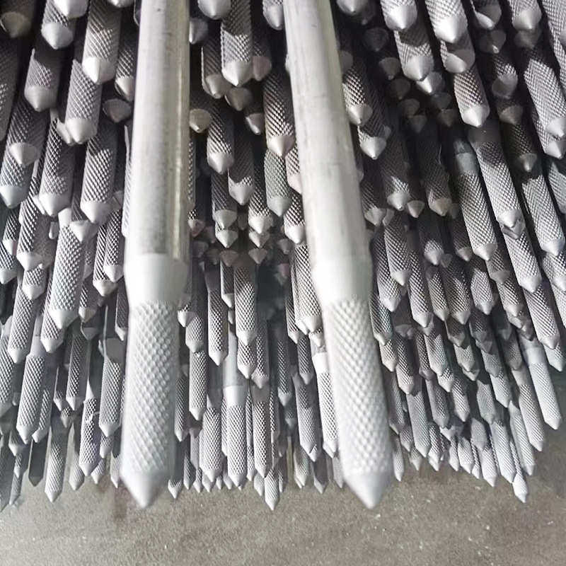 稀土铜铝合金接地棒防雷接地装置工厂直销垂直接地极