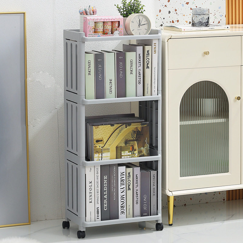 卫生间窄缝小置物架多层落地放洗衣液马桶旁边的架子高级感收纳架,收纳整理,书桌收纳置物架,淘宝优惠券,粉丝福利购,淘宝优惠卷