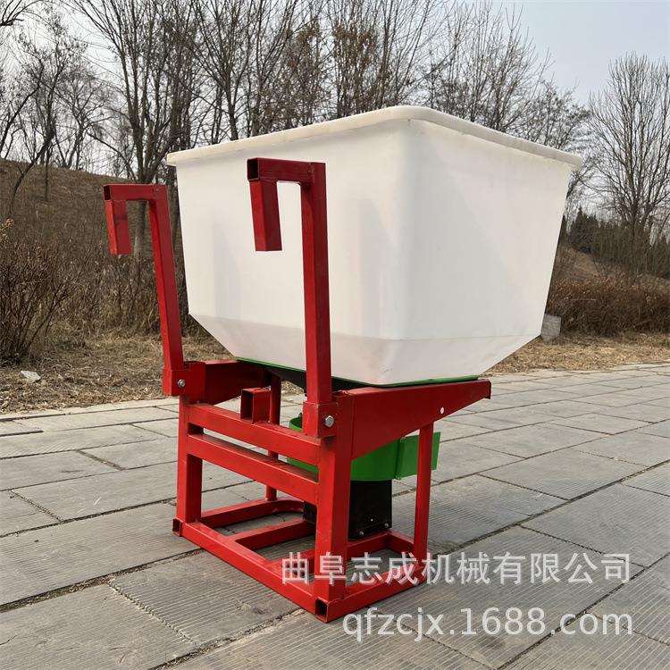 农用插秧机前置撒肥机48V电动三轮后挂施肥器350W大功率电机