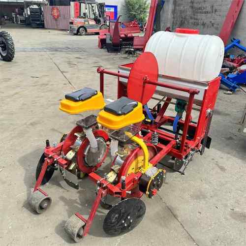 宏膜博人机械农用自动膜上播花生播种覆机免工扣点膜两行点JEY播