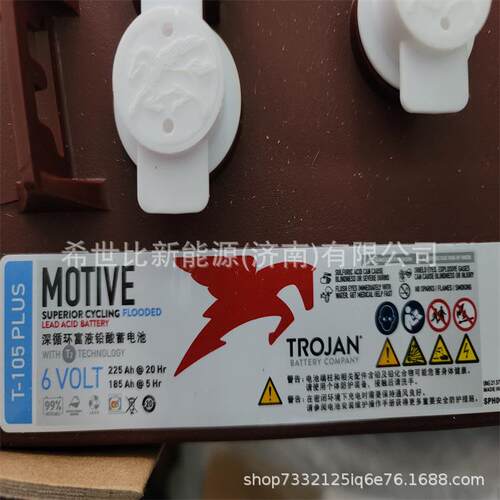 Trojan邱健蓄电池T-1056V225AH巡逻观光车高空作业升降机价