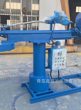 烤包器胶州立式烤包器1吨钢水包铁水包翻转式煤气烘烤器