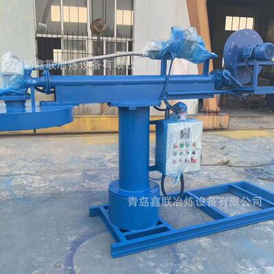 烤包器胶州立式烤包器1吨钢水包铁水包翻转式煤气烘烤器