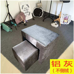 美甲店沙发子母凳子技师做脚趾甲换鞋凳脚踏凳脚指甲美足美脚修脚