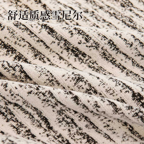 中古风雪尼尔沙发盖布巾四季通用2025新款全包沙发套罩防猫抓盖毯
