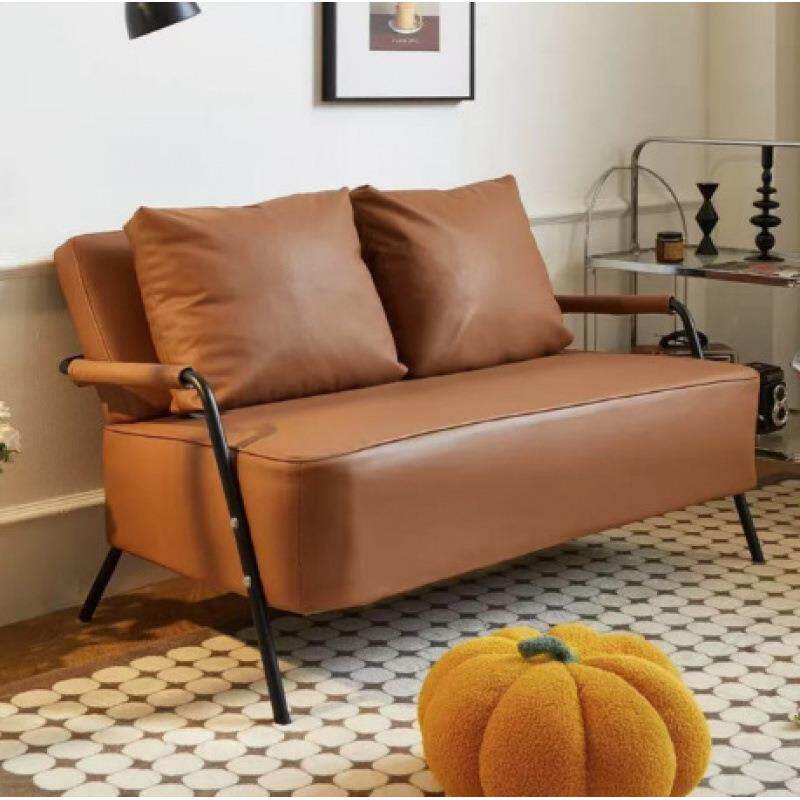 多人布艺沙发客厅2026新款出租房小户型豆腐块直排科技布小沙发椅