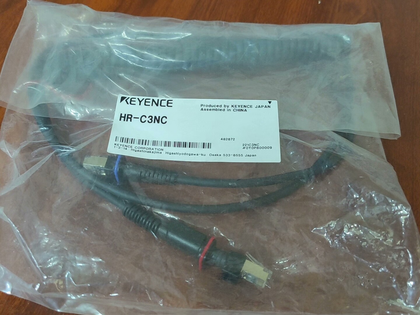 基恩士HR-C3NC连接线，全新原装正品。