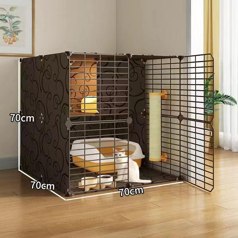 猫家用屋猫柜一体笼猫咪猫窝阳台养室内笼子不厕所猫猫小户型占地